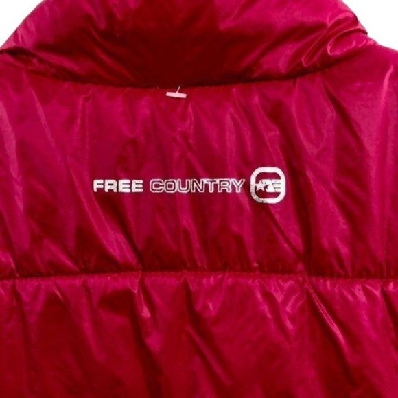 Free Country Vest Girls XL Used Bright Pink - Picture 12 of 14